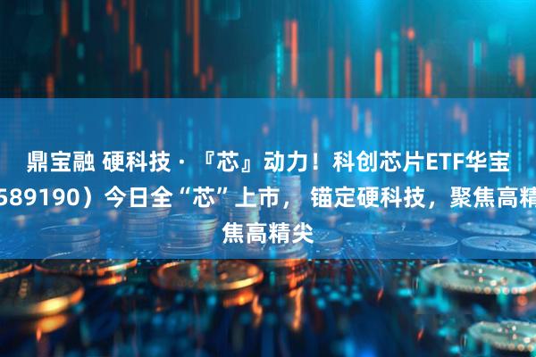 鼎宝融 硬科技 · 『芯』动力！科创芯片ETF华宝（589190）今日全“芯”上市， 锚定硬科技，聚焦高精尖